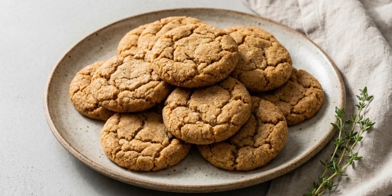 Soft Ginger Molasses Cookies