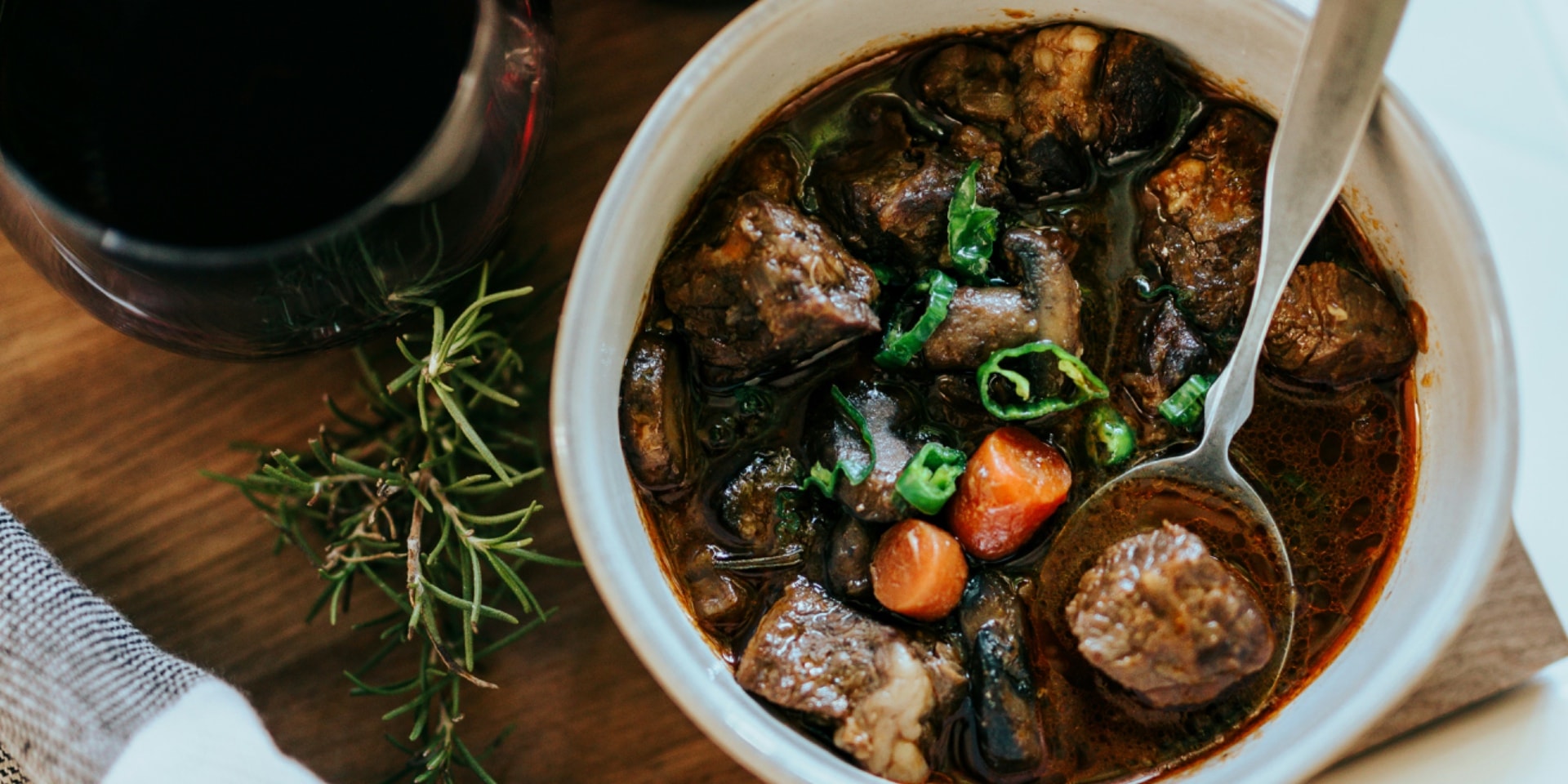 Slow-Cooked Organic Beef Shin With Root Veg
