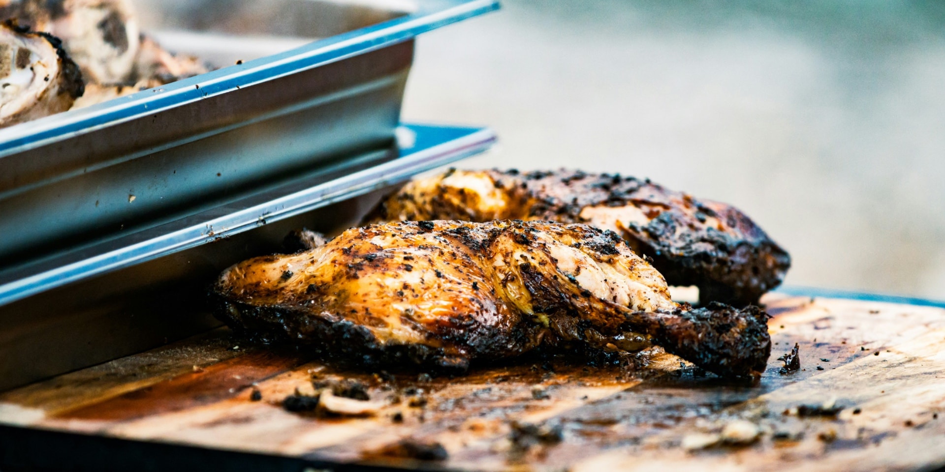 Lemon, Garlic & Turmeric Roast Chicken