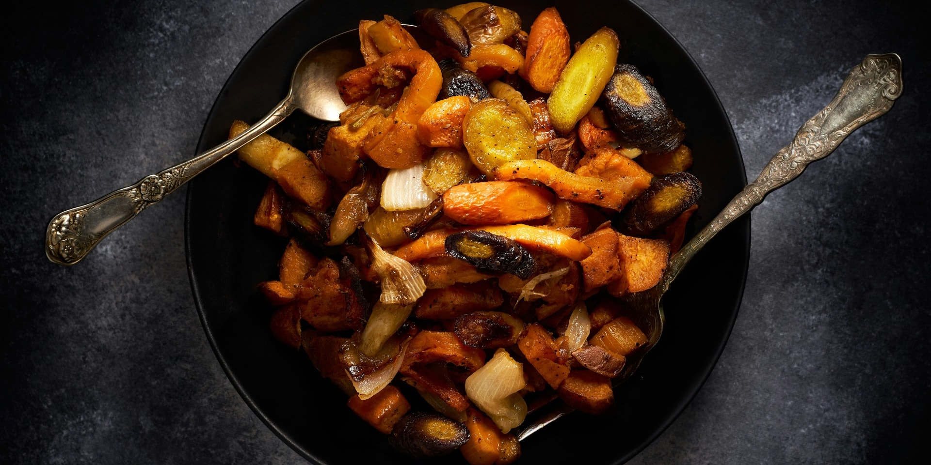 Roasted Root Vegetables With Turmeric & Ginger
