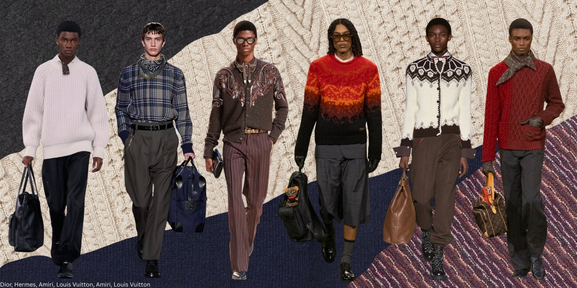 From Cable Knits To Retro Prints: The Menswear Knits To Know
