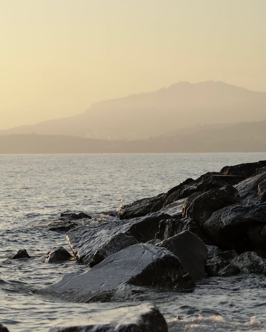 sea at sunset