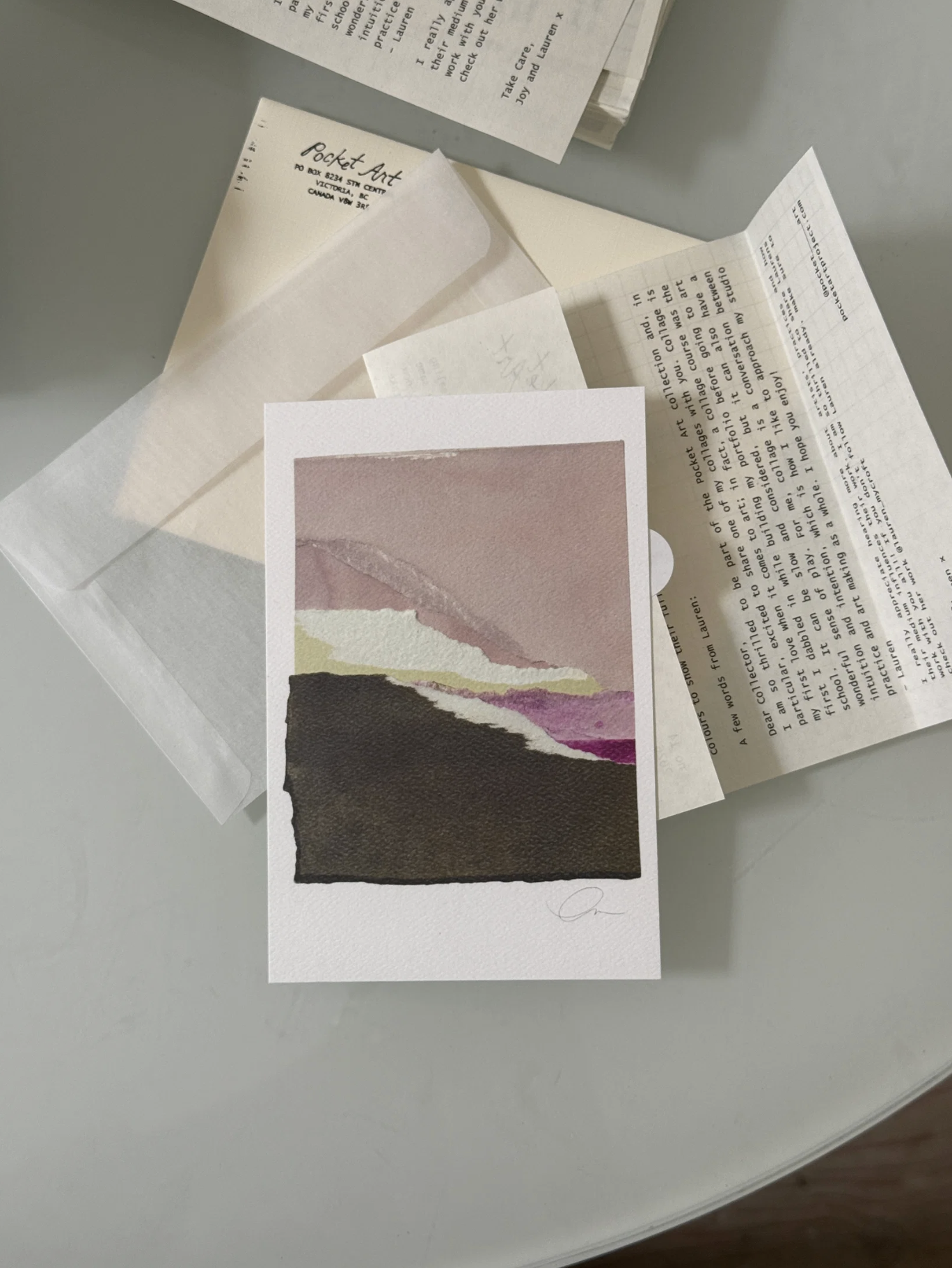 Pocket Art Mail Club