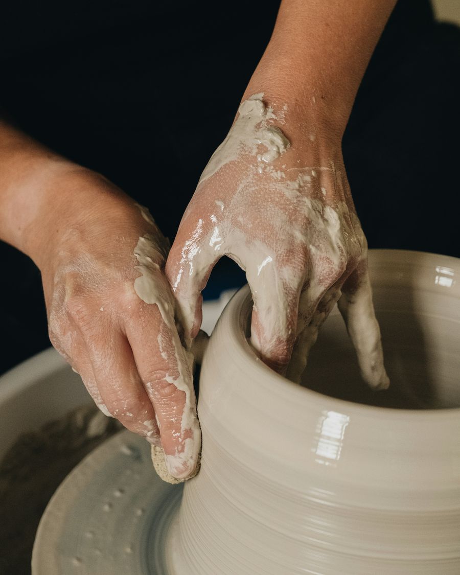 pottery making